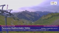 Archiv Foto Webcam Panoramablick von der Glatthornbahn 05:00
