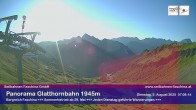 Archiv Foto Webcam Panoramablick von der Glatthornbahn 06:00