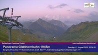 Archiv Foto Webcam Panoramablick von der Glatthornbahn 19:00