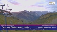 Archiv Foto Webcam Panoramablick von der Glatthornbahn 03:00