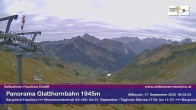 Archiv Foto Webcam Panoramablick von der Glatthornbahn 08:00