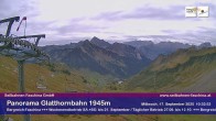 Archiv Foto Webcam Panoramablick von der Glatthornbahn 09:00