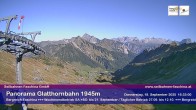 Archiv Foto Webcam Panoramablick von der Glatthornbahn 15:00