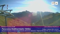 Archiv Foto Webcam Panoramablick von der Glatthornbahn 07:00