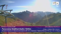 Archiv Foto Webcam Panoramablick von der Glatthornbahn 08:00