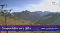 Archiv Foto Webcam Panoramablick von der Glatthornbahn 09:00