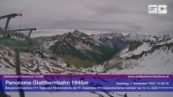 Archiv Foto Webcam Panoramablick von der Glatthornbahn 13:00