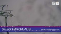Archiv Foto Webcam Panoramablick von der Glatthornbahn 15:00