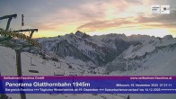 Archiv Foto Webcam Panoramablick von der Glatthornbahn 06:00