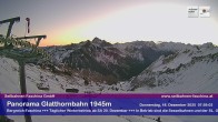 Archiv Foto Webcam Panoramablick von der Glatthornbahn 07:00