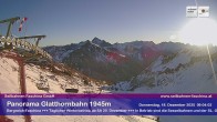 Archiv Foto Webcam Panoramablick von der Glatthornbahn 08:00