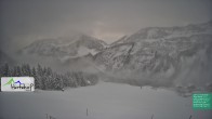 Archiv Foto Webcam Damüls: Blick vom Hertehof 07:00