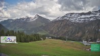 Archiv Foto Webcam Damüls: Blick vom Hertehof 15:00