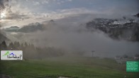 Archiv Foto Webcam Damüls: Blick vom Hertehof 06:00