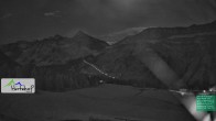 Archiv Foto Webcam Damüls: Blick vom Hertehof 23:00