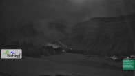 Archiv Foto Webcam Damüls: Blick vom Hertehof 01:00