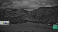 Archiv Foto Webcam Damüls: Blick vom Hertehof 01:00