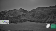 Archiv Foto Webcam Damüls: Blick vom Hertehof 23:00