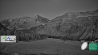 Archiv Foto Webcam Damüls: Blick vom Hertehof 03:00