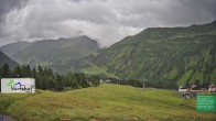Archiv Foto Webcam Damüls: Blick vom Hertehof 09:00