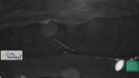 Archiv Foto Webcam Damüls: Blick vom Hertehof 01:00