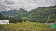 Archiv Foto Webcam Damüls: Blick vom Hertehof 11:00