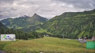 Archiv Foto Webcam Damüls: Blick vom Hertehof 06:00