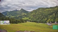 Archiv Foto Webcam Damüls: Blick vom Hertehof 06:00