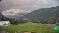 Archiv Foto Webcam Damüls: Blick vom Hertehof 05:00