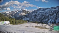 Archiv Foto Webcam Damüls: Blick vom Hertehof 15:00