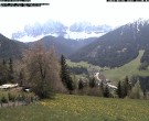 Archiv Foto Webcam Villnöss - Blick auf St. Magdalena und Geisslerspitzen 11:00