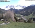 Archiv Foto Webcam Villnöss - Blick auf St. Magdalena und Geisslerspitzen 15:00