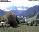 Archiv Foto Webcam Villnöss - Blick auf St. Magdalena und Geisslerspitzen 09:00