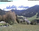 Archiv Foto Webcam Villnöss - Blick auf St. Magdalena und Geisslerspitzen 13:00