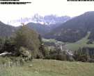 Archiv Foto Webcam Villnöss - Blick auf St. Magdalena und Geisslerspitzen 15:00