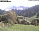 Archiv Foto Webcam Villnöss - Blick auf St. Magdalena und Geisslerspitzen 17:00
