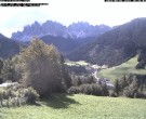 Archiv Foto Webcam Villnöss - Blick auf St. Magdalena und Geisslerspitzen 09:00