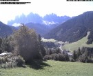 Archiv Foto Webcam Villnöss - Blick auf St. Magdalena und Geisslerspitzen 09:00