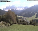 Archiv Foto Webcam Villnöss - Blick auf St. Magdalena und Geisslerspitzen 13:00