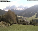 Archiv Foto Webcam Villnöss - Blick auf St. Magdalena und Geisslerspitzen 13:00