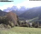 Archiv Foto Webcam Villnöss - Blick auf St. Magdalena und Geisslerspitzen 13:00
