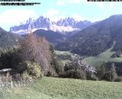 Archiv Foto Webcam Villnöss - Blick auf St. Magdalena und Geisslerspitzen 15:00