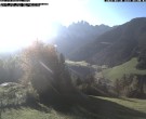 Archiv Foto Webcam Villnöss - Blick auf St. Magdalena und Geisslerspitzen 08:00