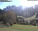 Archiv Foto Webcam Villnöss - Blick auf St. Magdalena und Geisslerspitzen 11:00