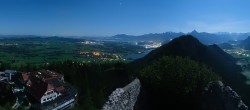 Archived image Webcam Allgäu: Castle Falkenstein 23:00