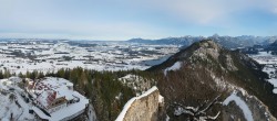 Archived image Webcam Allgäu: Castle Falkenstein 13:00