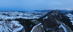 Archived image Webcam Allgäu: Castle Falkenstein 15:00