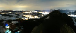 Archived image Webcam Allgäu: Castle Falkenstein 23:00