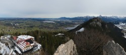 Archived image Webcam Allgäu: Castle Falkenstein 11:00