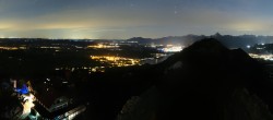 Archiv Foto Webcam Ausblick Burgruine Falkenstein 03:00